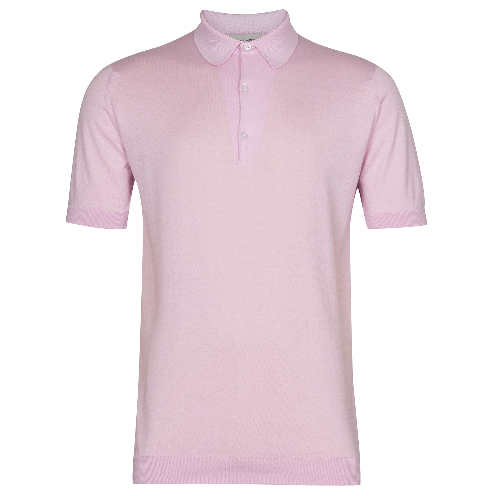 John Smedley Adrian in Pink Blossom Shirt-SML
