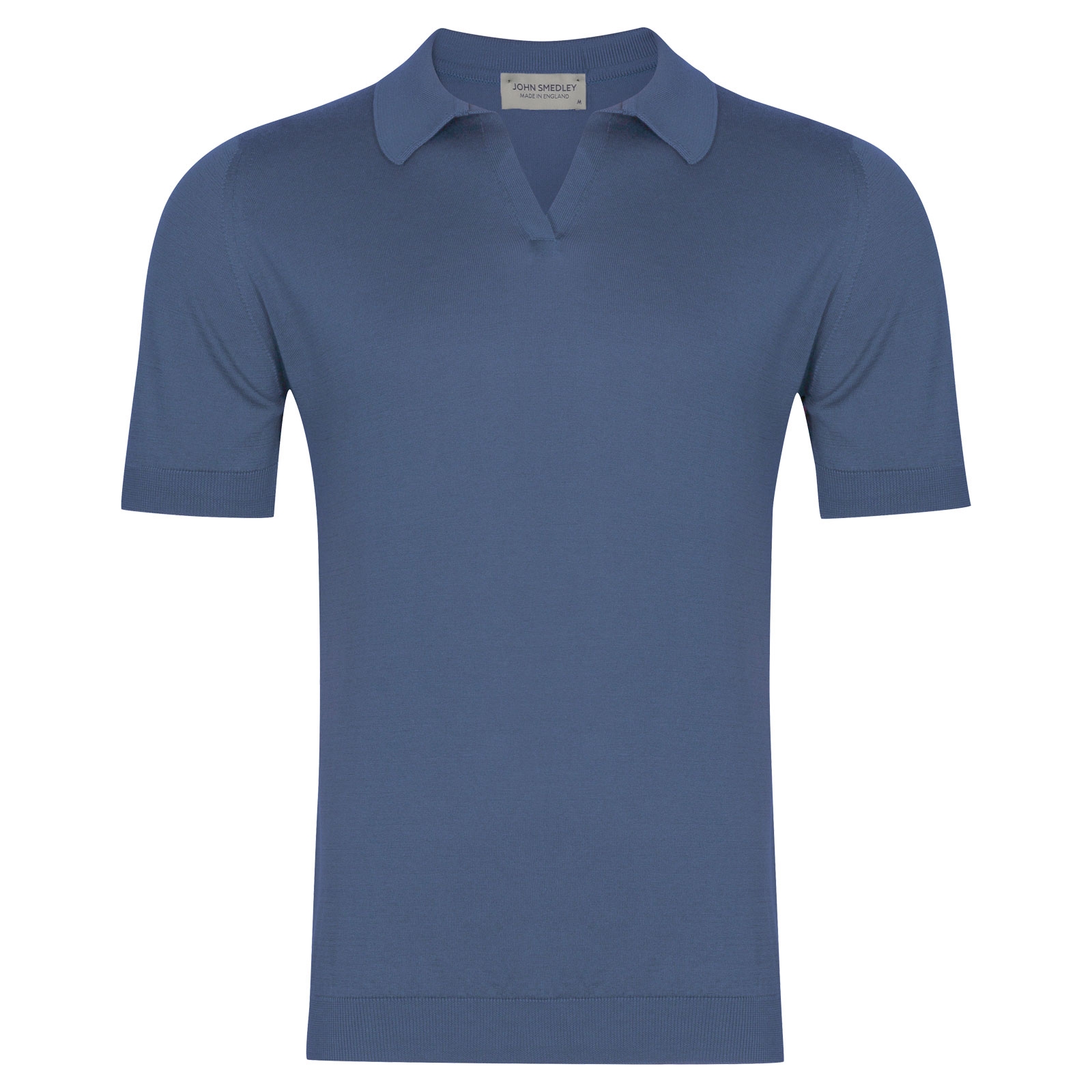 John Smedley Ancona in Blue Iris Shirt-SML