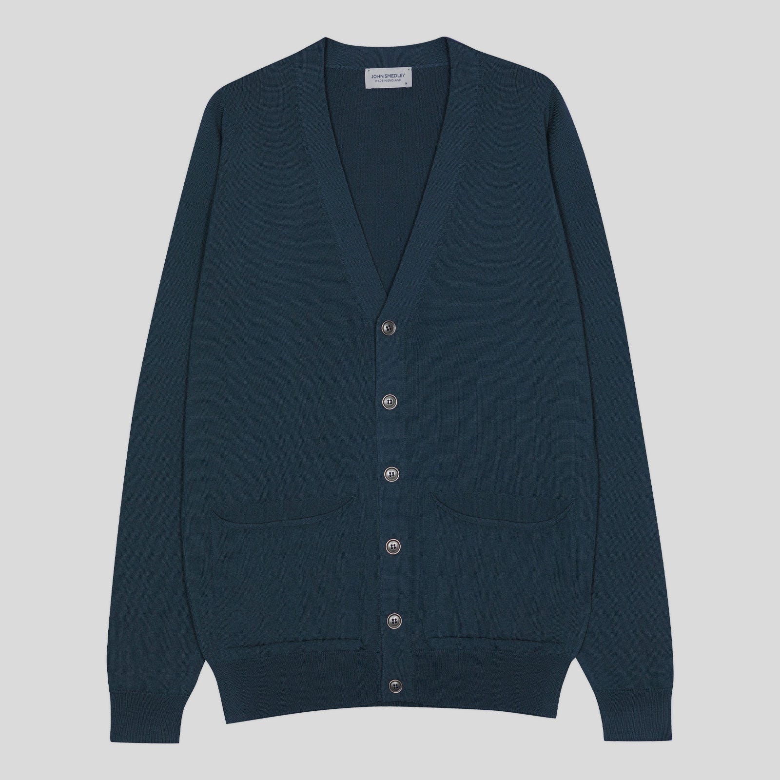 Barratt Cardigan in Smoke Blue, M