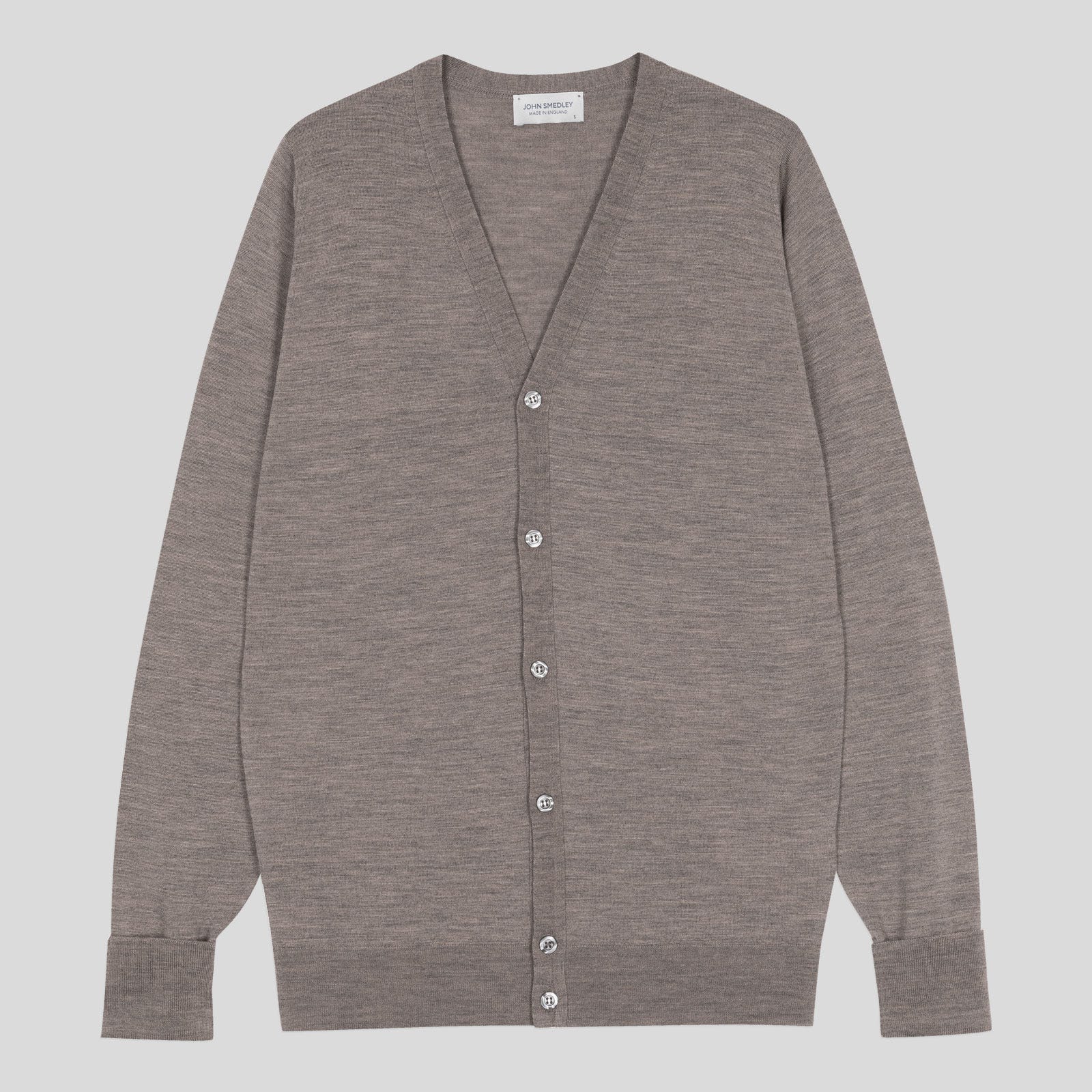 Bryn Cardigan in Mushroom, S
