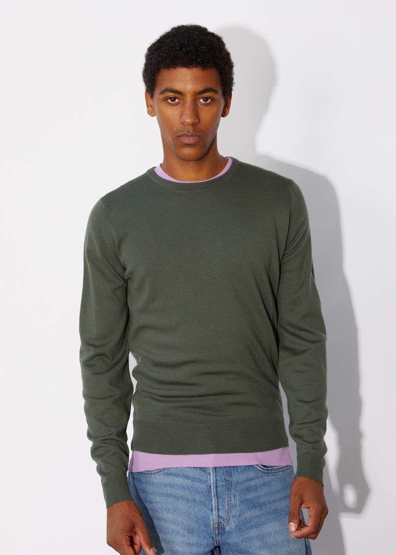 15.Singular Wool Pullover John Smedley John Smedley