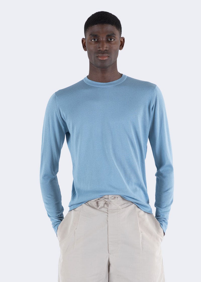 Men's Sea Island Cotton Shirts & More | John Smedley UK