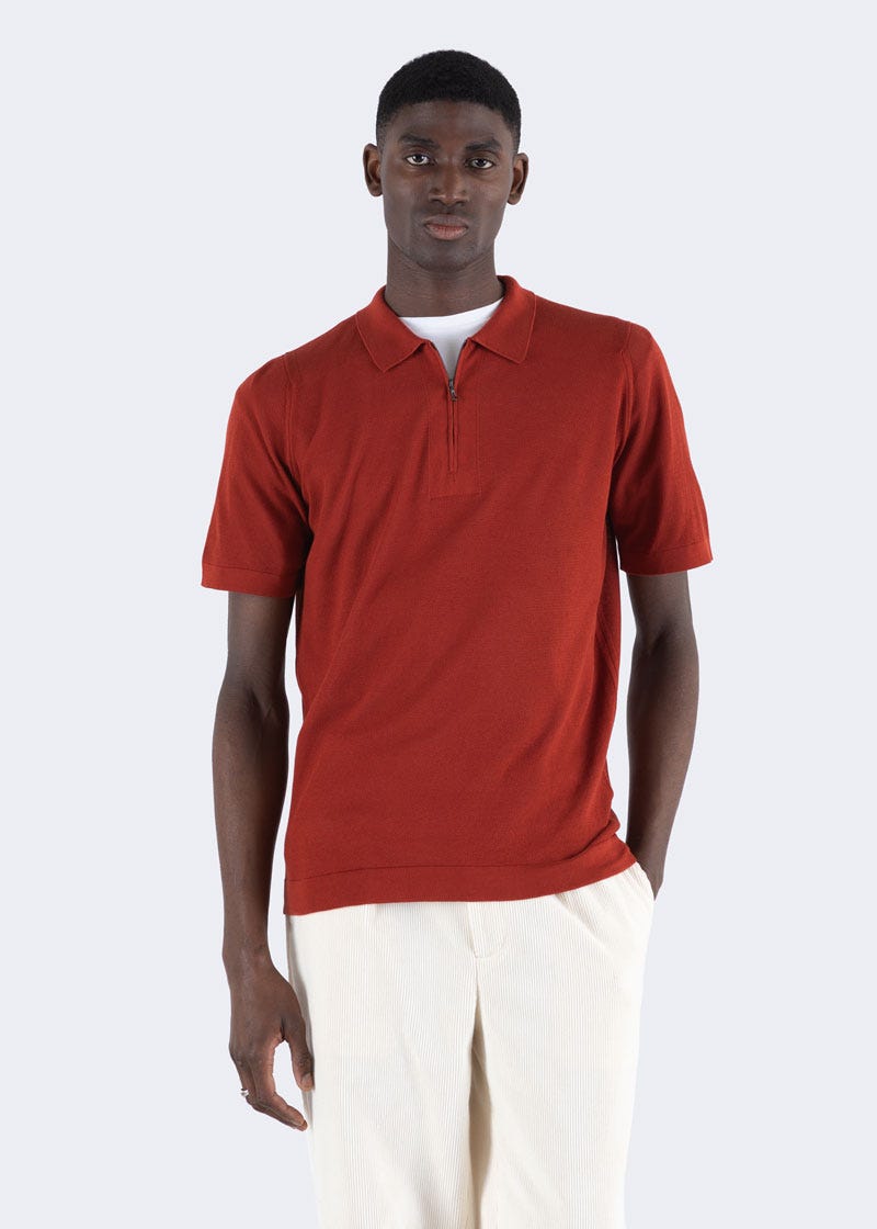 生まれのブランドで | Shirts Polo Knitted Men's Merino Cotton Island Sea & トップス