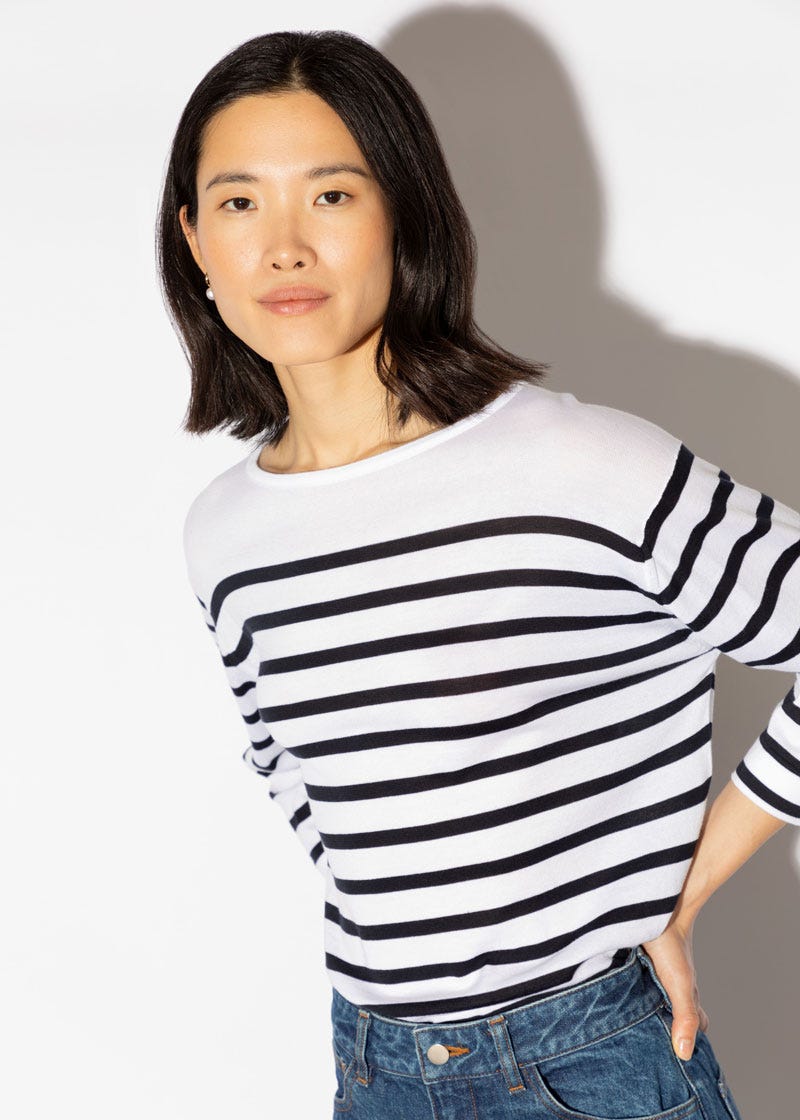 Sea Island Cotton Tops for Women | John Smedley UK | John