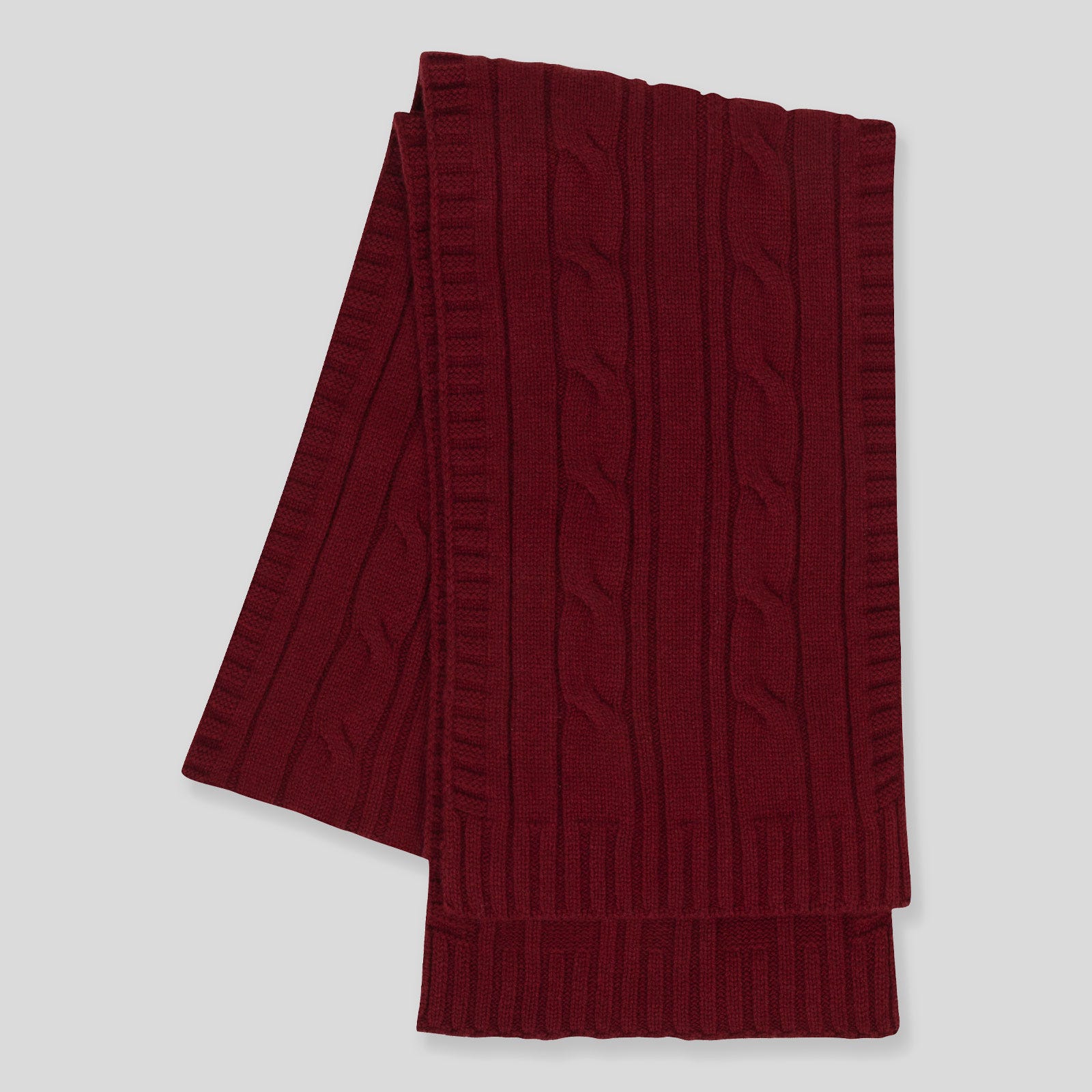 Wooton Scarf in Garnet, ONE